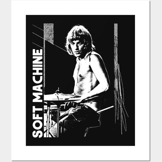 Soft Machine -- Original Fan Artwork Design Wall Art by unknown_pleasures